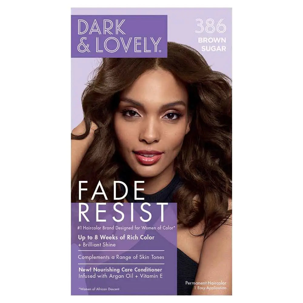 Dark And Lovely - & Fade Resist Rich Conditioning Hair Color - 386 Brown Sugar