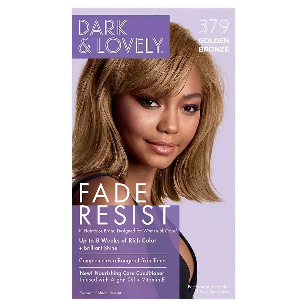 Dark And Lovely - & Fade Resist Rich Conditioning Hair Color - 379 Golden Bronze