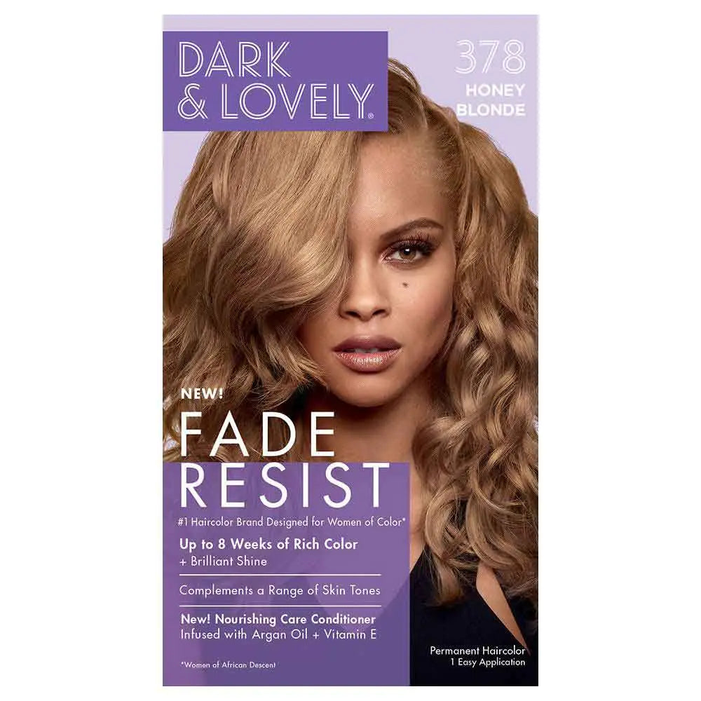 Dark And Lovely - & Fade Resist Rich Conditioning Hair Color - 378 Honey Blonde