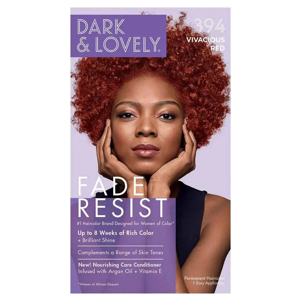 Dark And Lovely - & Fade Resist Rich Conditioning Hair Color - 394 Vivacious Red
