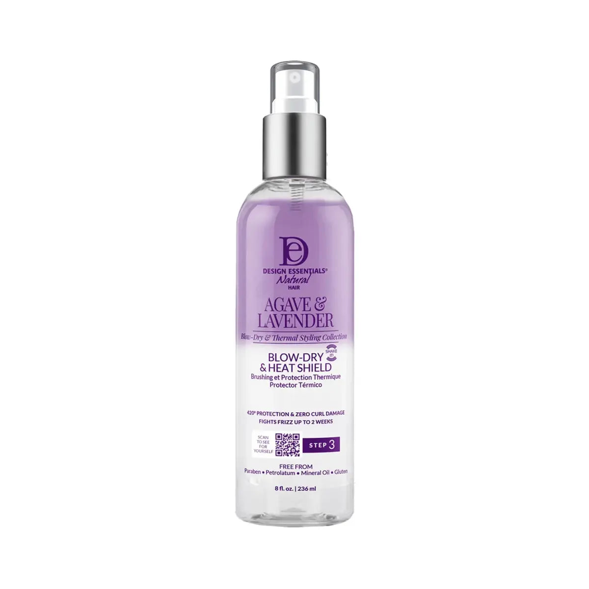 Design Essentials - Agave & Lavender Blow Dry Heat Shield