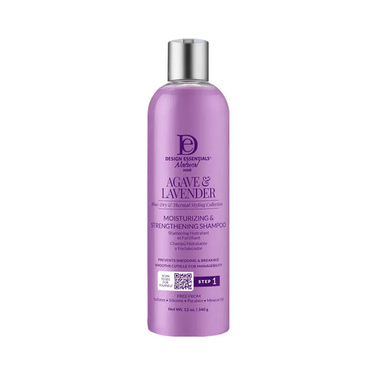 Design Essentials - Agave & Lavender Moisturizing Strengthening Shampoo