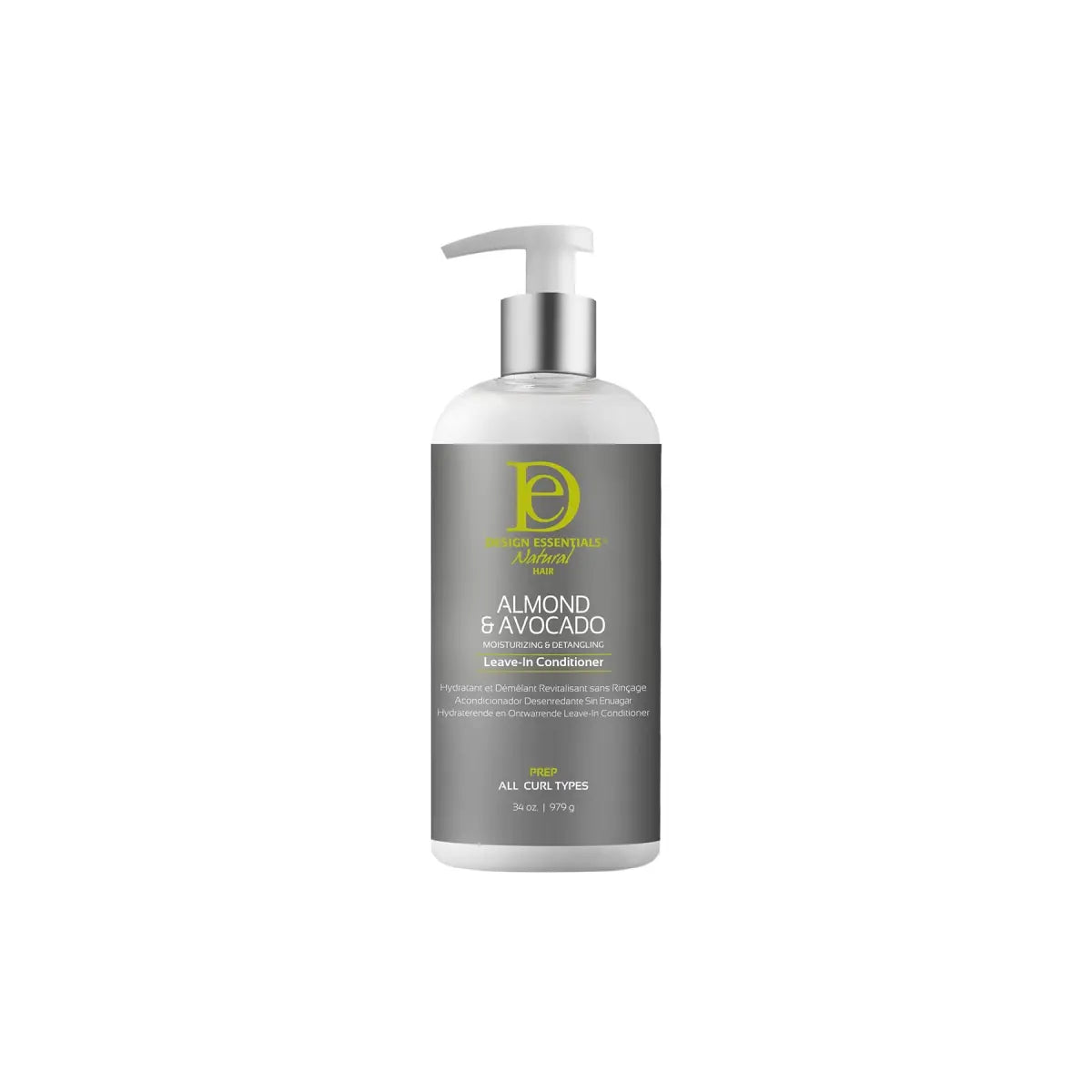 Design Essentials - Almond & Avocado Detangling Leave-In Conditioner - 34oz