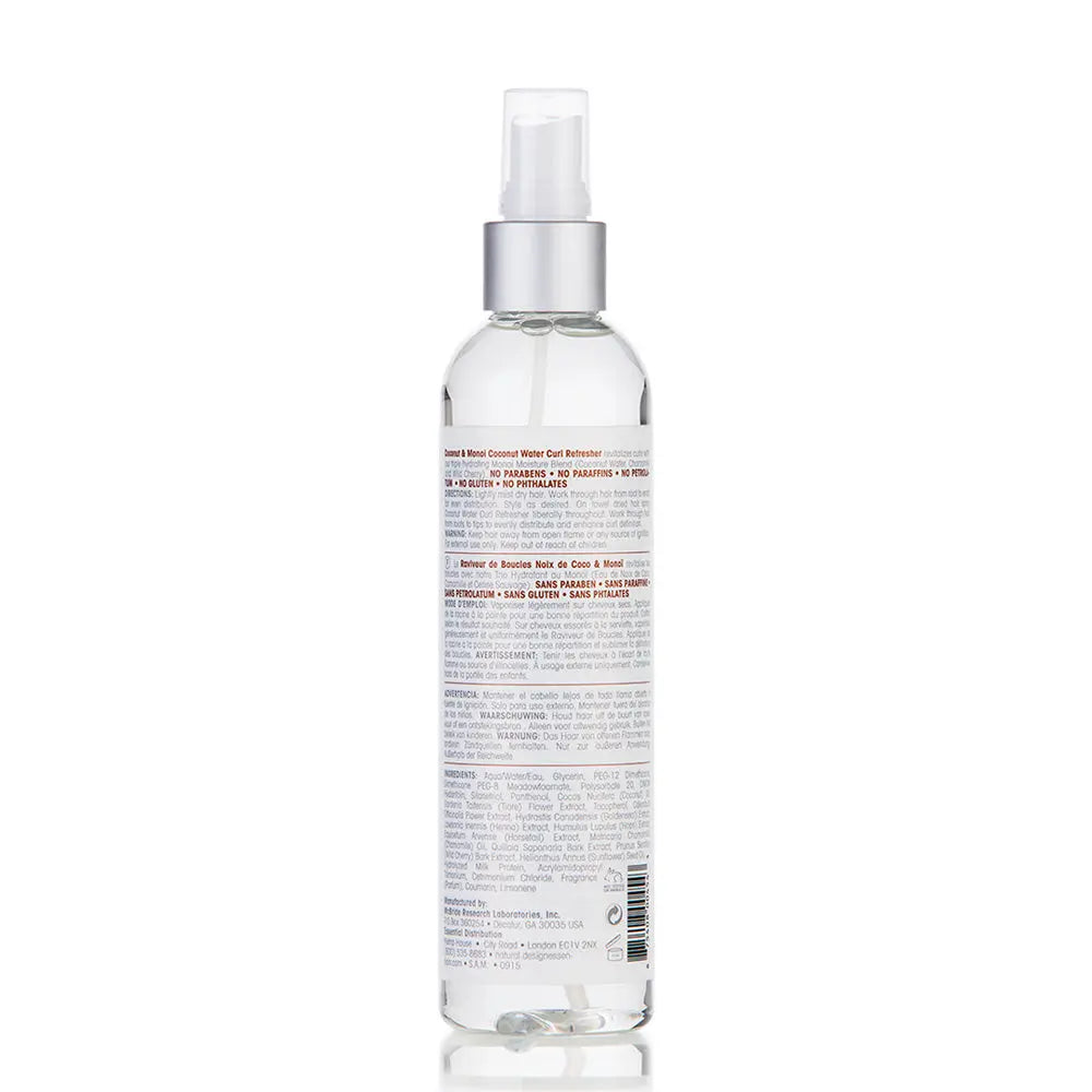 Design Essentials - Coconut & Monoi Water Curl Refresher