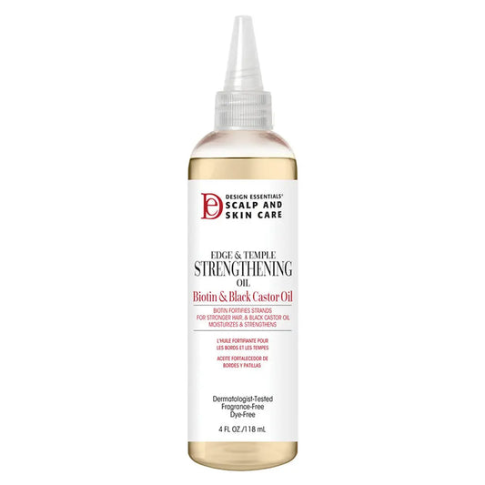 Design Essentials - Edge & Temple Strengthening Oil With Biotin And Black Castor