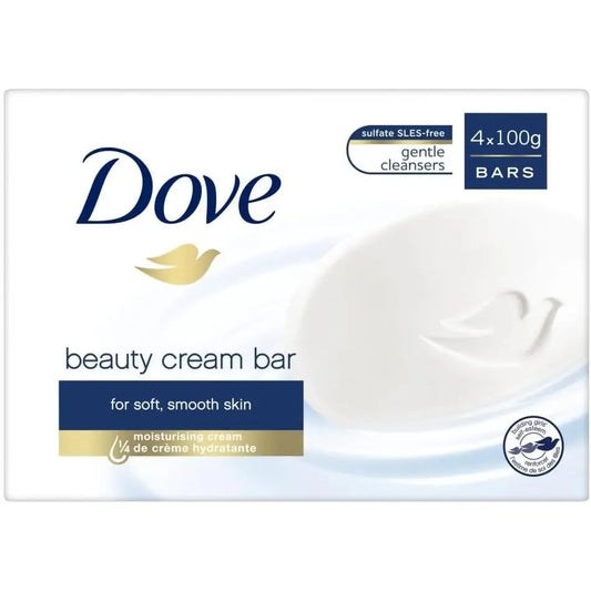 Dove - Beauty Cream Soap Bar 4x 100g