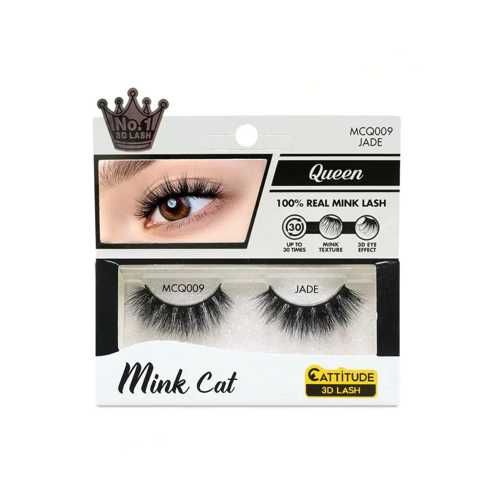Ebin - Mink Cat Strip Eyelashes - Jade MCQ009