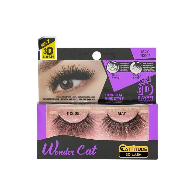 Ebin - Wonder Cat Strip Eyelashes - May OC005