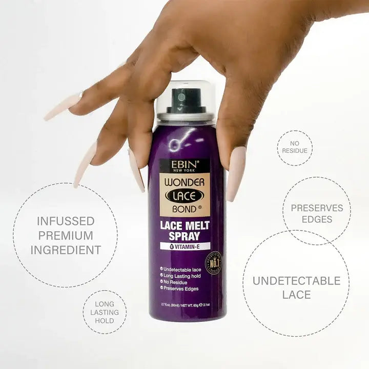 Ebin - Wonder Lace Bond Melt Aerosol Spray- Vitamin E