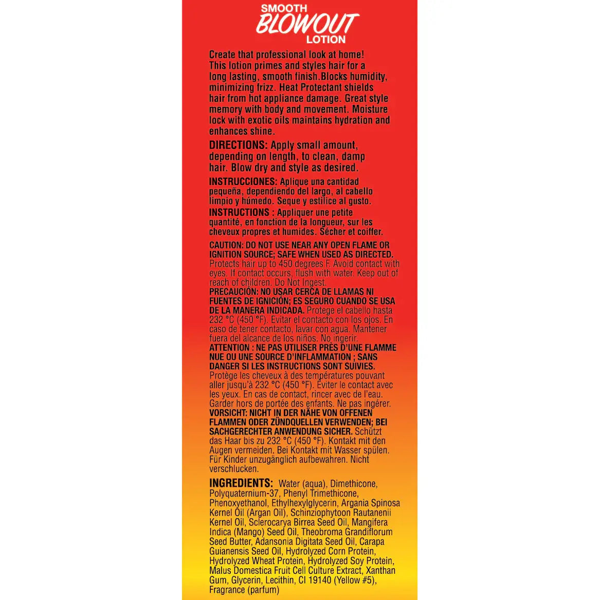 Fantasia IC - Heat Protector Blowout Lotion