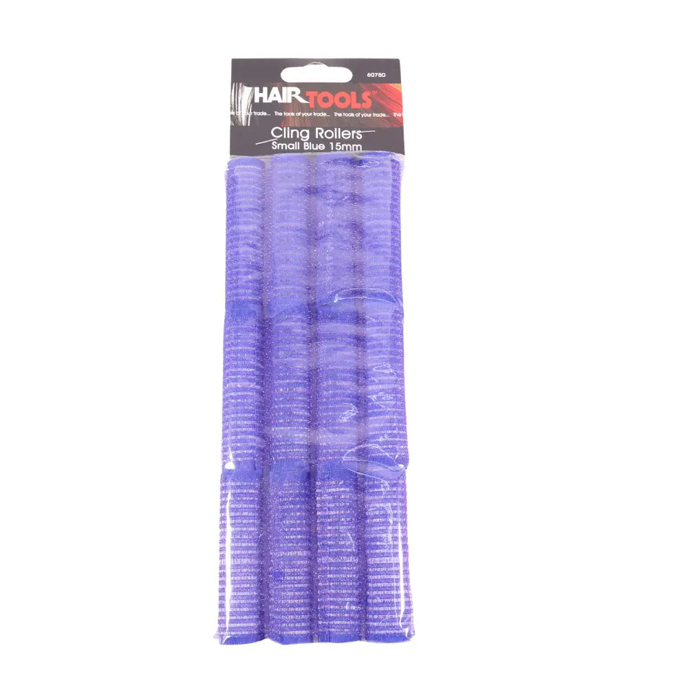 Hairtools - Hair Tools Cling Rollers Various Sizes (12 Packs) - Small Blue 15mm