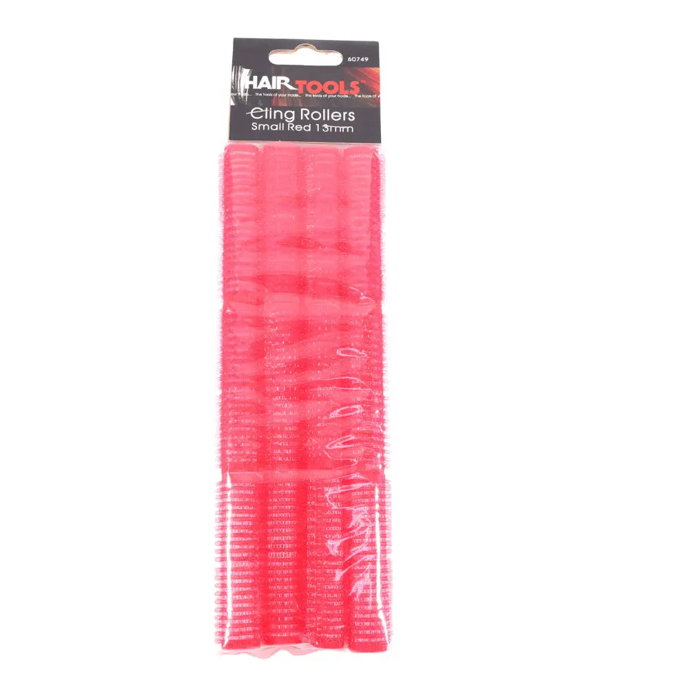 Hairtools - Hair Tools Cling Rollers Various Sizes (12 Packs) - Small Red 13mm