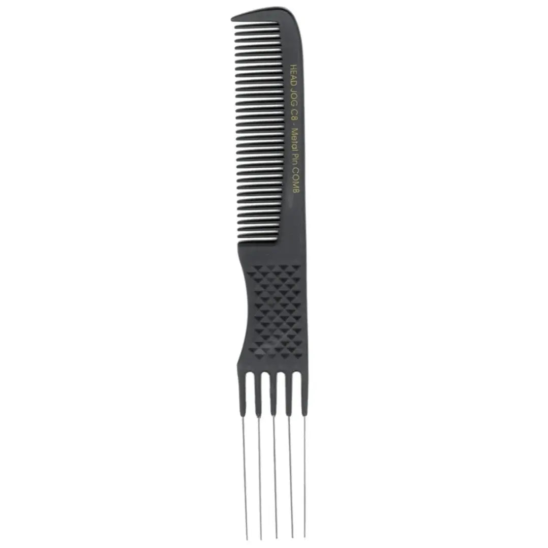 Hairtools - Head Jog C8 Metal Pin Comb