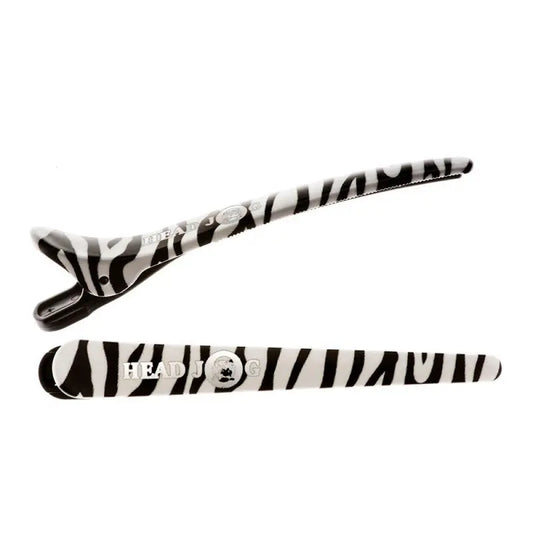 Hairtools - Head Jog Klip-itz Zebra