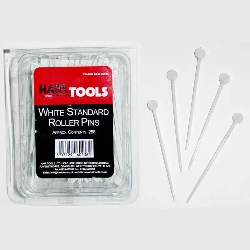 Hairtools - White Standard Roller Pins