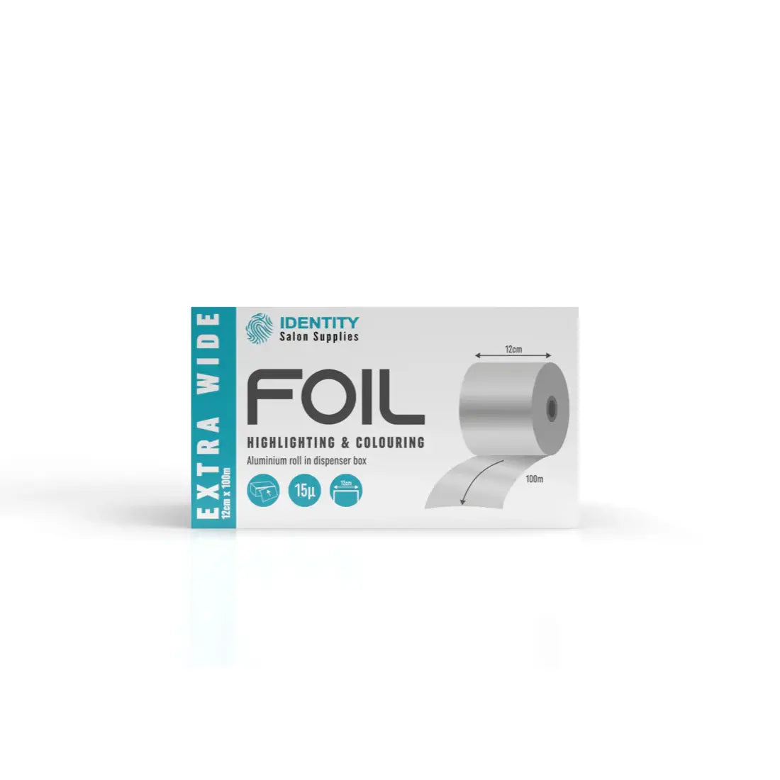 Identity Salon Supplies - Extra Wide Foil 12cmx100m