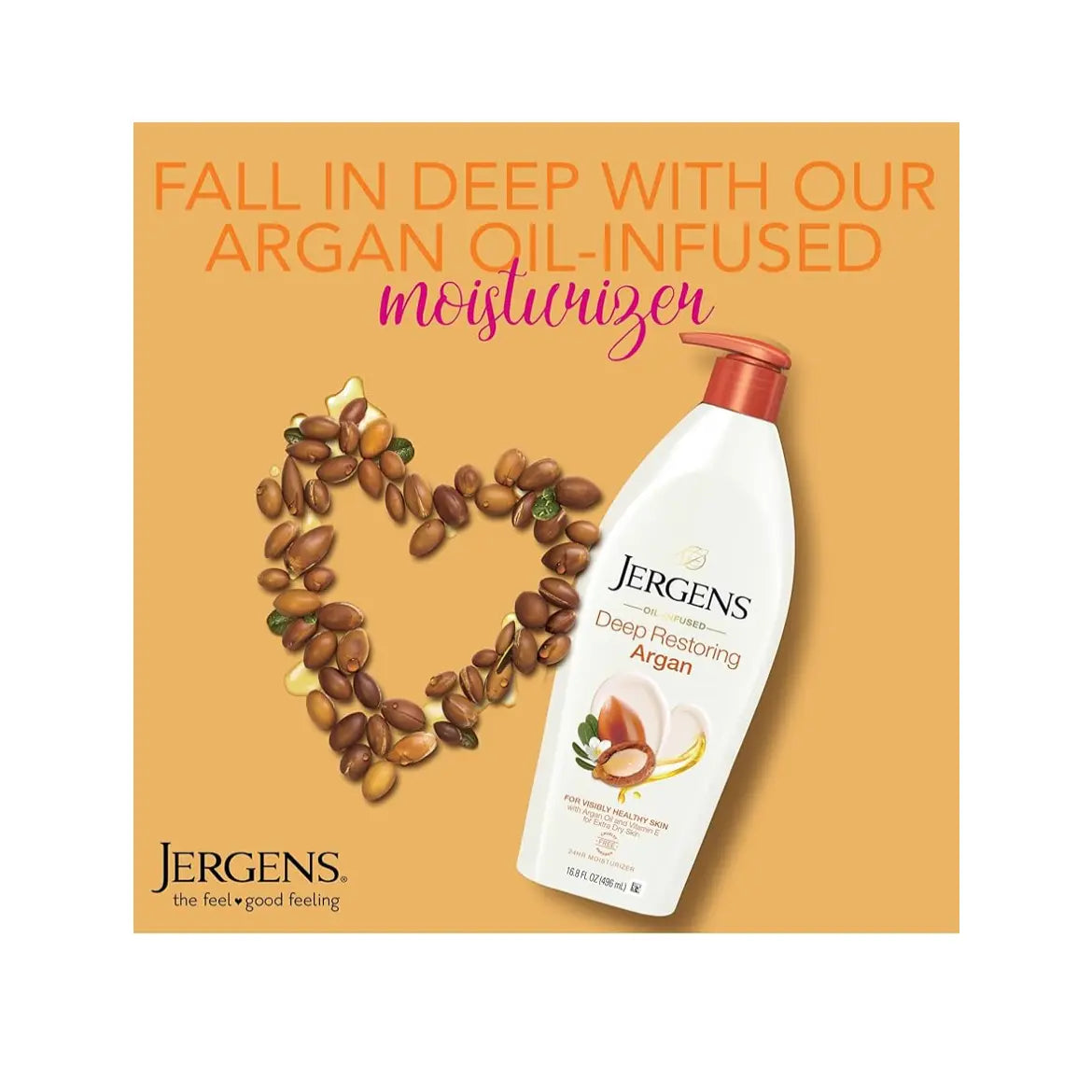 Jergens - Oil-Infused Deep Restoring Argan Moisturiser