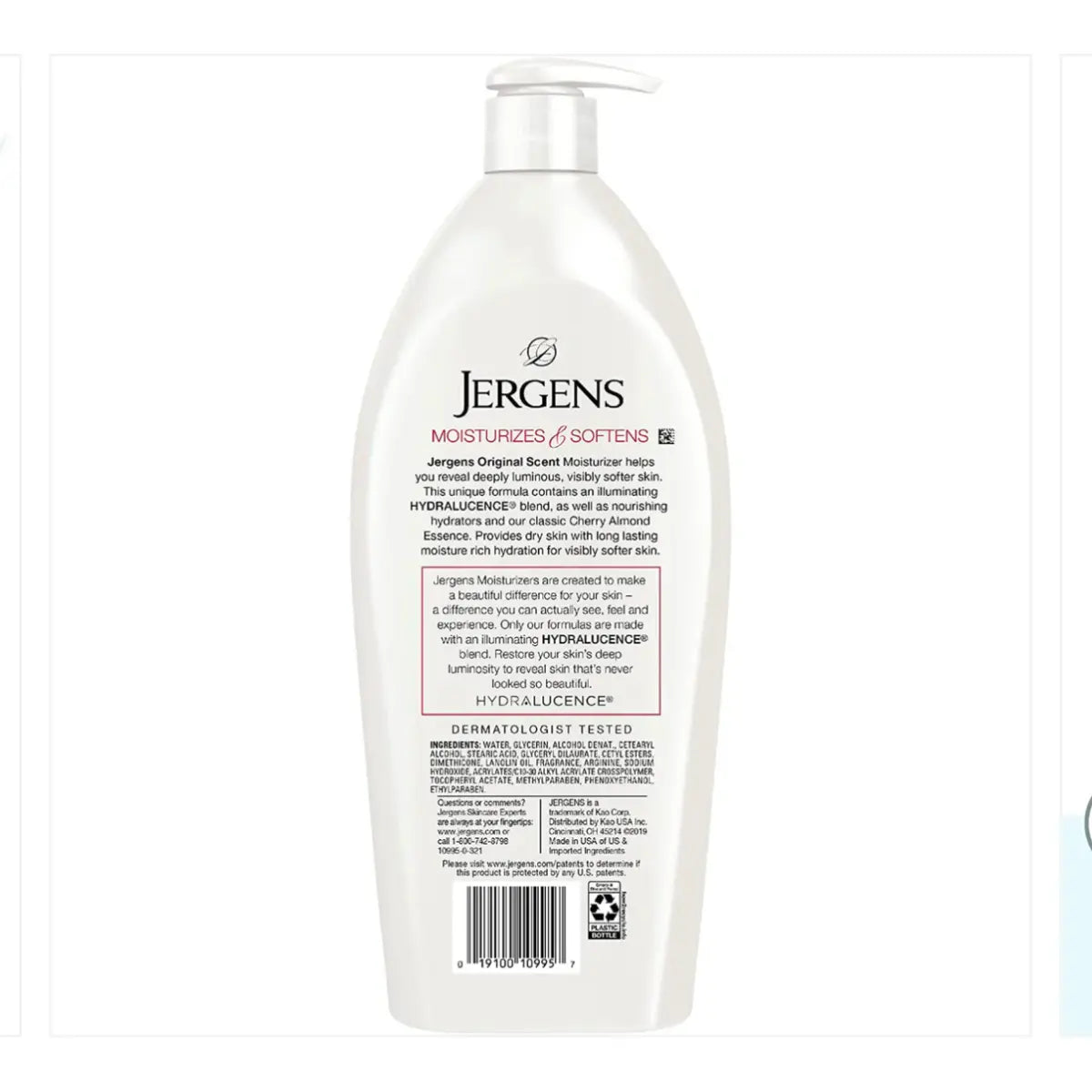 Jergens - Original Scent Cherry Almond - 946ml