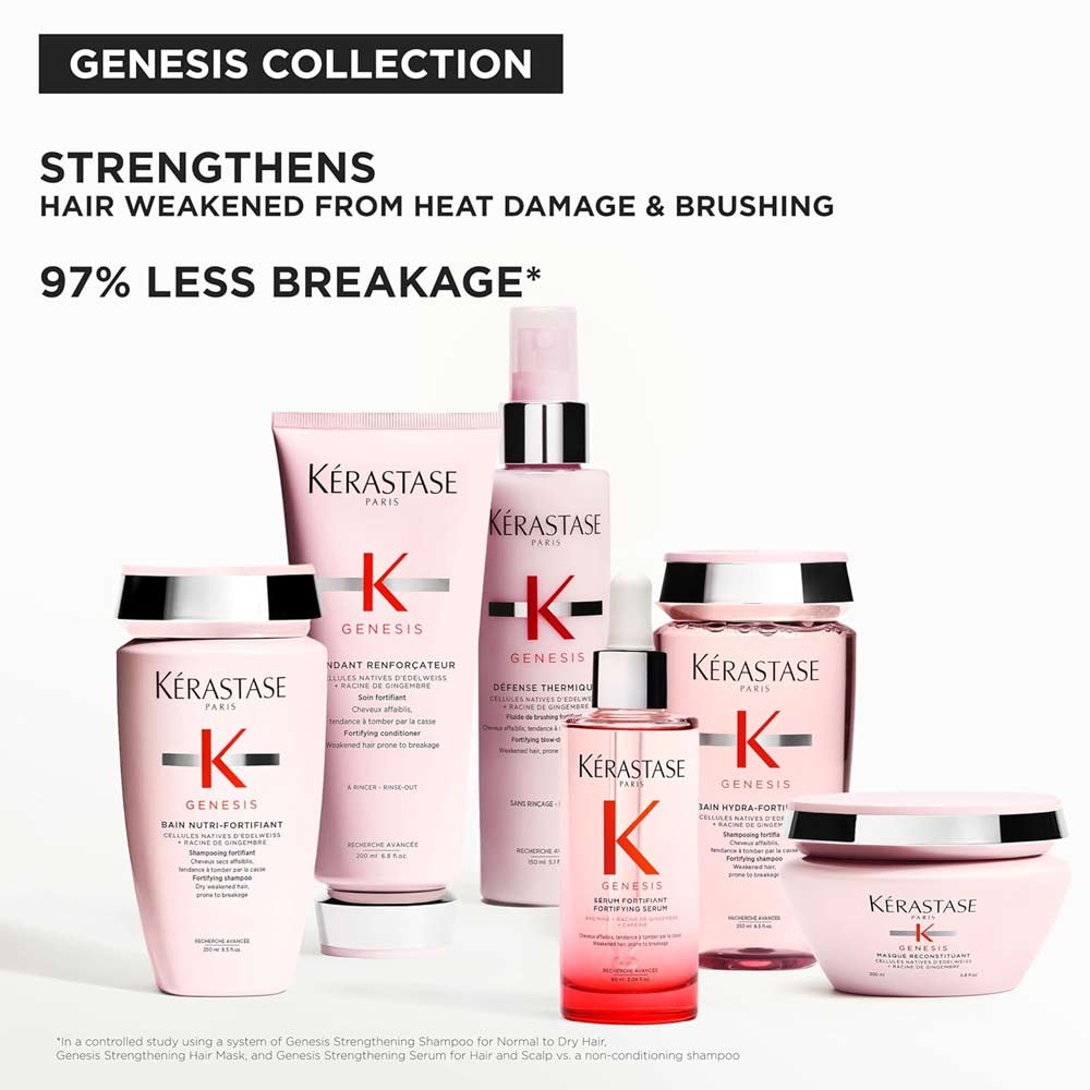 Kérastase Genesis hair care products on a white background