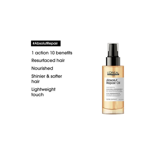 Loreal Professionnel - Absolut Repair 10 In 1 Leave Oil - 90ml