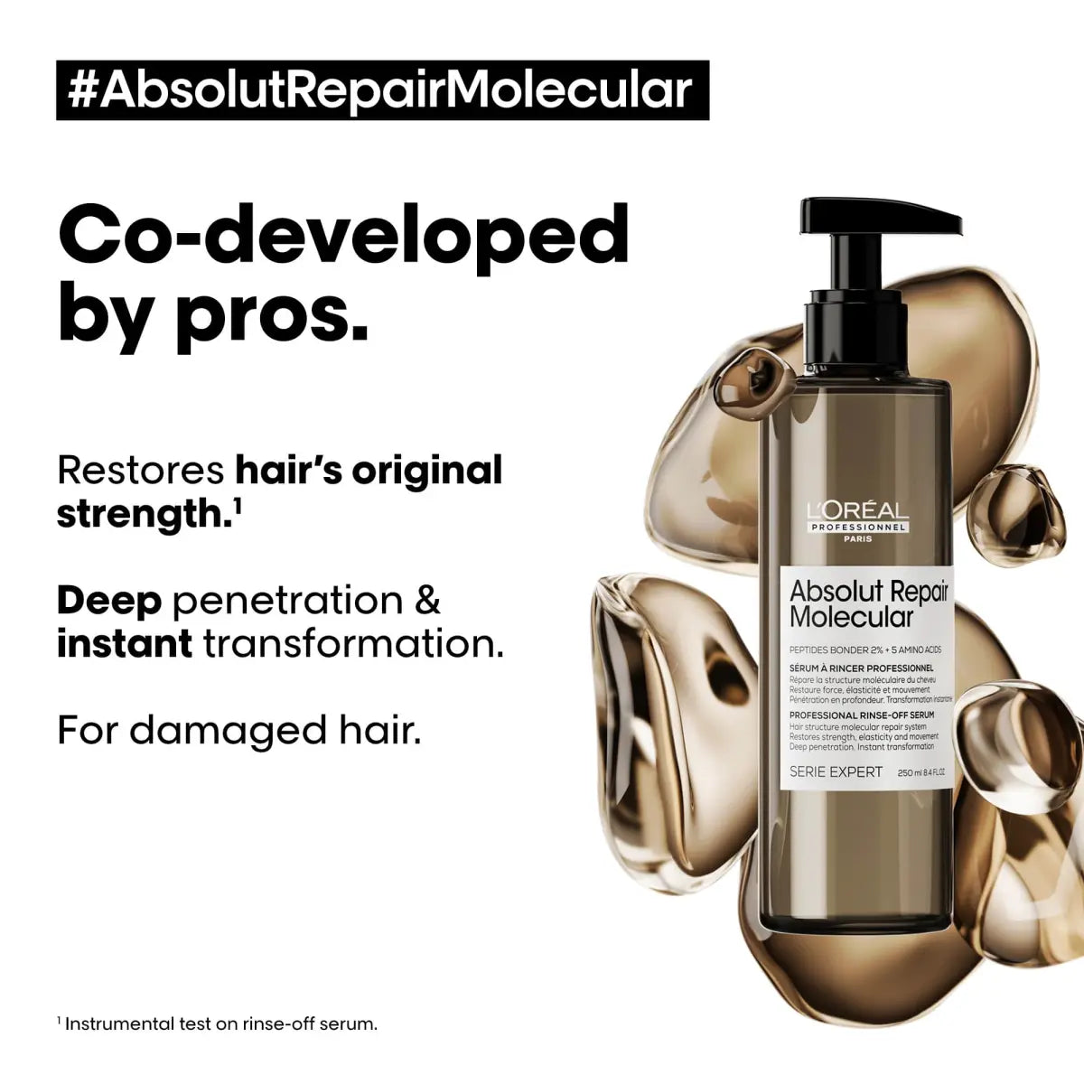 Loreal Professionnel - Absolut Repair Molecular Rinse-off Serum