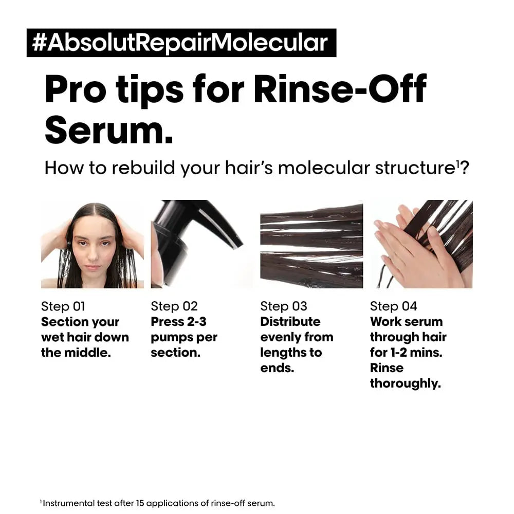 Loreal Professionnel - Absolut Repair Molecular Rinse-off Serum