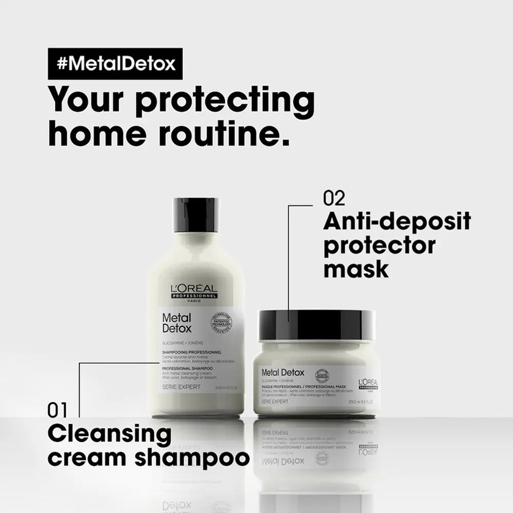Loreal Professionnel - Metal Detox Anti-metal Cleansing Cream Shampoo