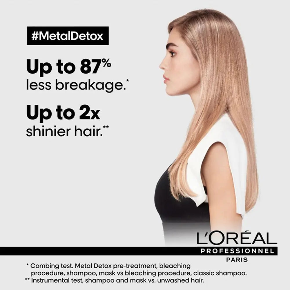 Loreal Professionnel - Metal Detox Anti-metal Cleansing Cream Shampoo