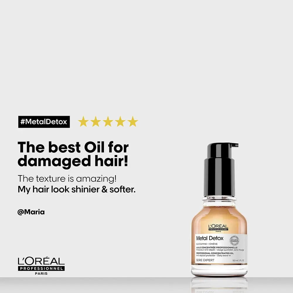 Loreal Professionnel - Metal Detox Anti-deposit Protector Concentrated Hair Oil