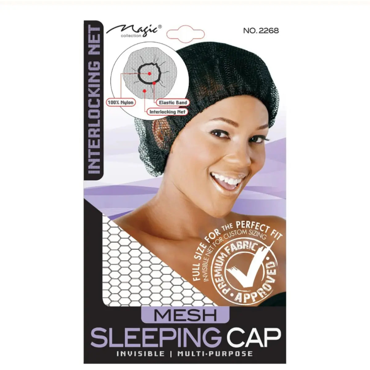Magic Collection - Mesh Sleep Cap Invisible Multi-Purpose