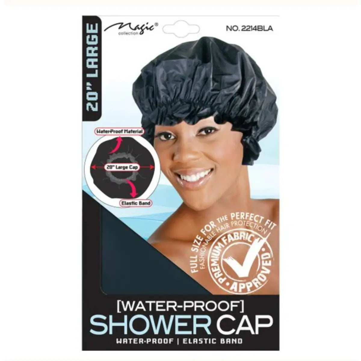 Magic Collection - Water-Proof Shower Cap 20’’ Large