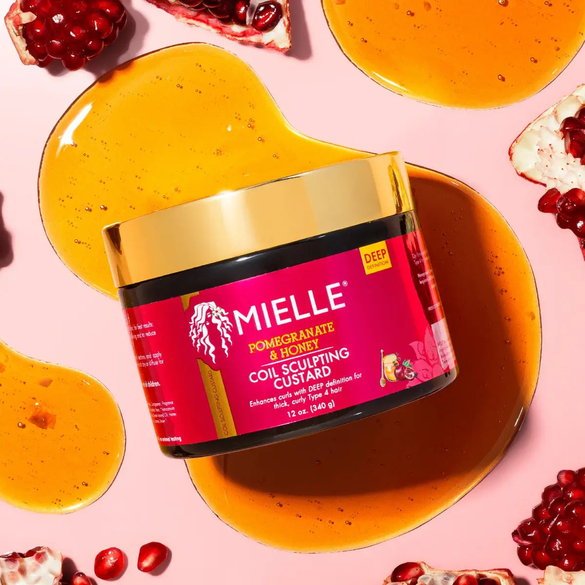 Mielle - Pomegranate & Honey Coil Sculpting Custard