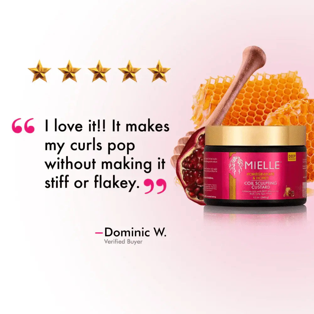 Mielle - Pomegranate & Honey Coil Sculpting Custard