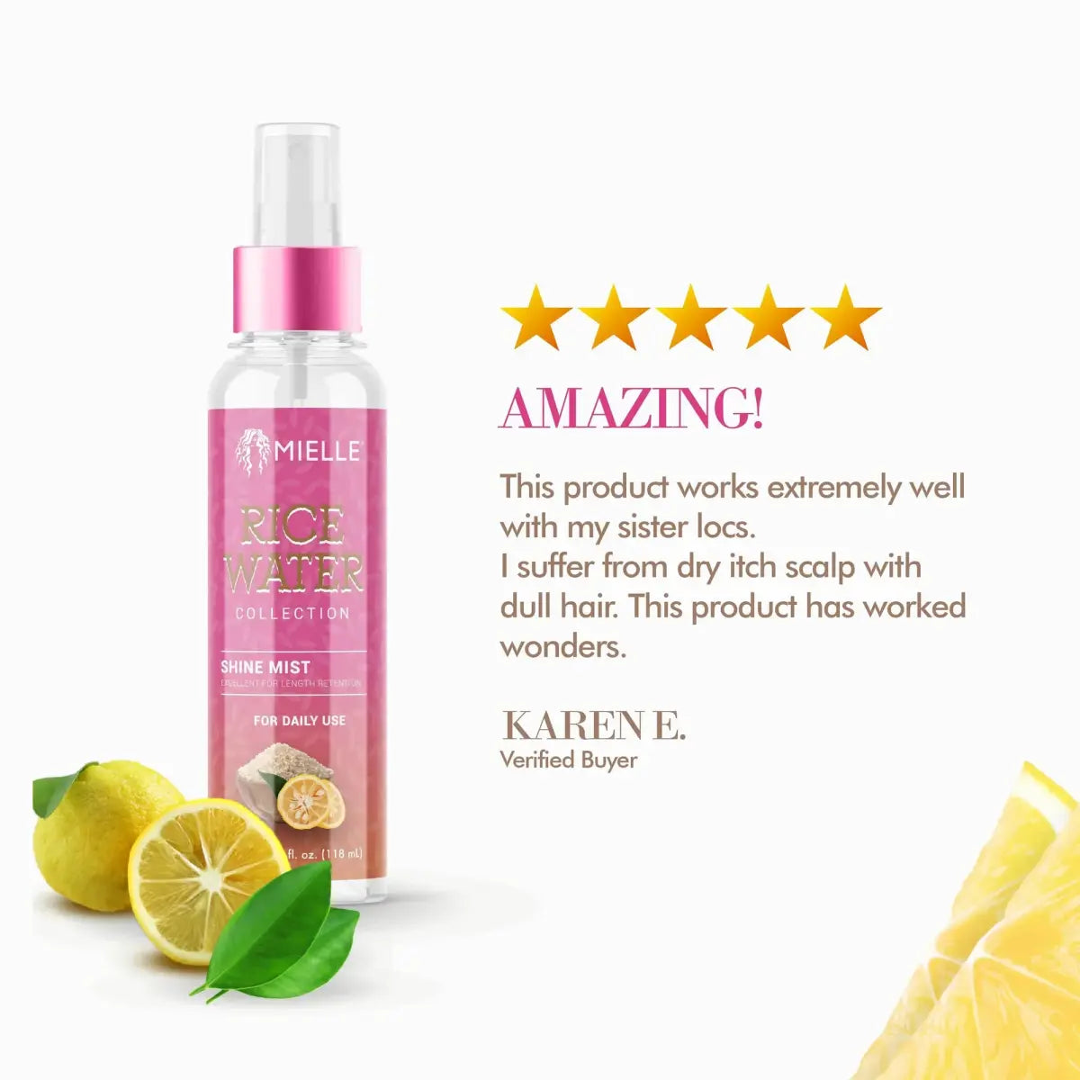 Mielle - Rice Water Shine Mist