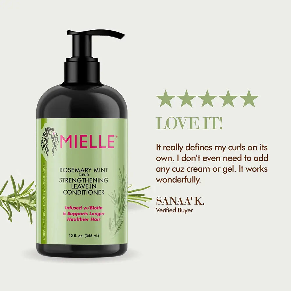 Mielle - Rosemary Mint Strengthening Leave-In Conditioner