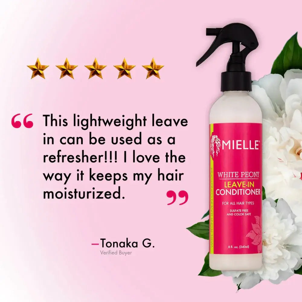 Mielle - White Peony Leave In Conditioner