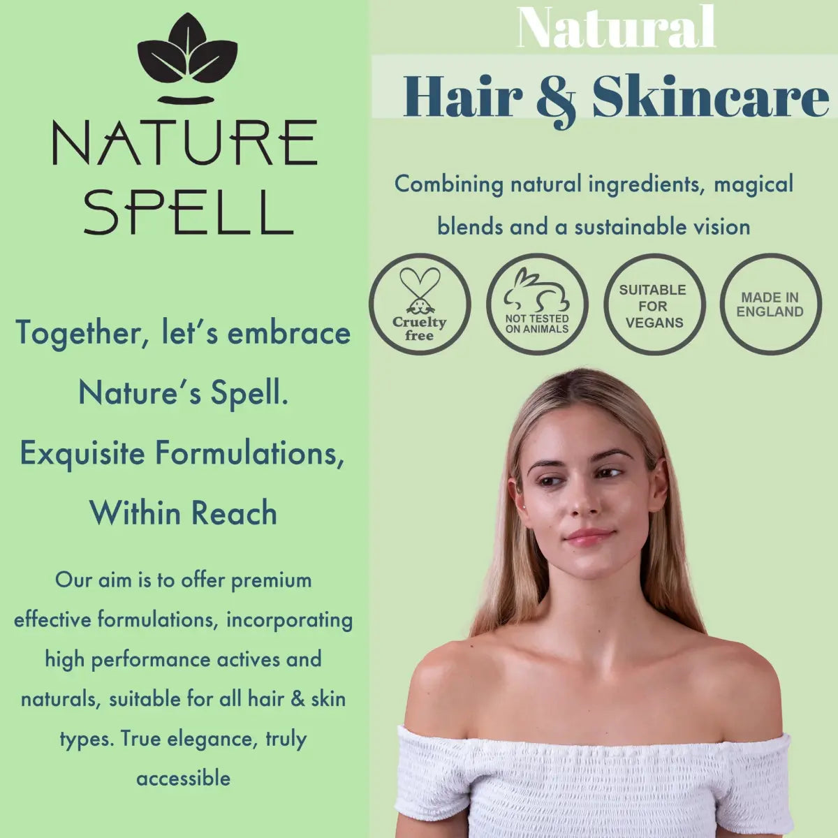 Nature Spell - Hyaluronic Acid Hair Oil & Body