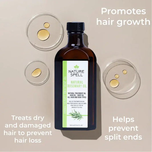 Nature Spell - Rosemary Oil For Hair & Skin