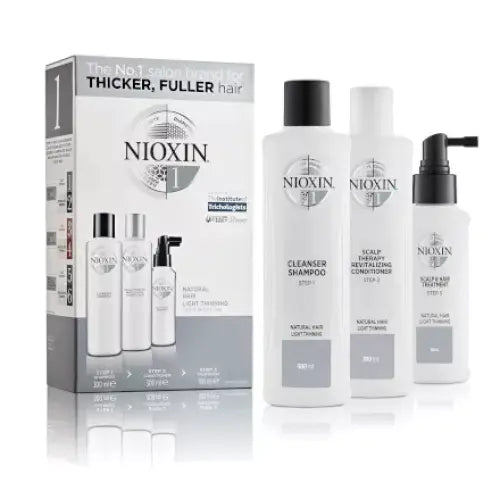 Nioxin - Kit System 1 For Natural Hair With Light Thinning