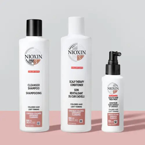 Nioxin - Kit System 3 For Coloured Hair With Light Thinning