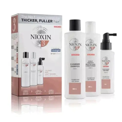 Nioxin - Kit System 3 For Coloured Hair With Light Thinning - 300ml