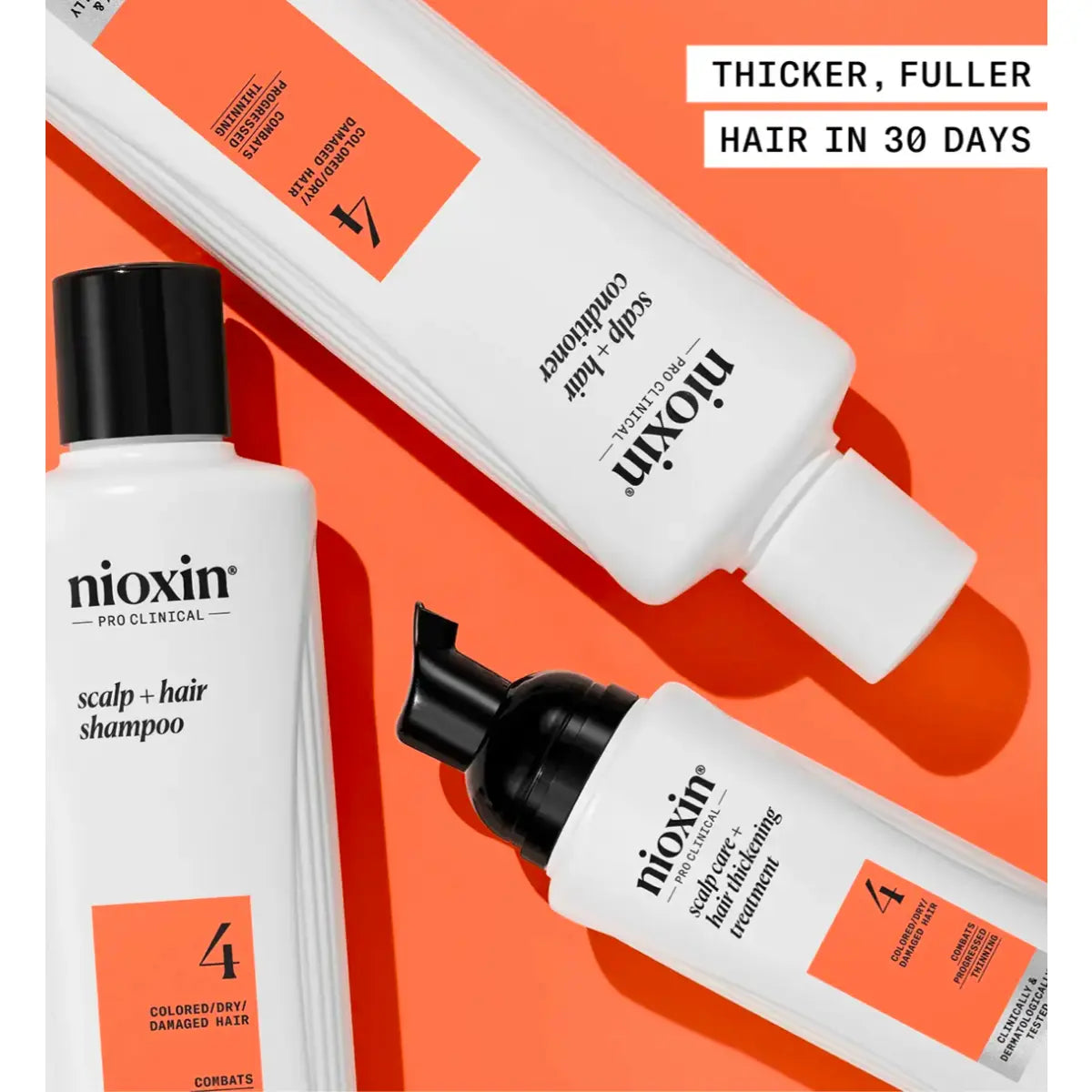 Nioxin - Kit System 4 For Coloured Treated Hair With Progressed Thinning - 150ml