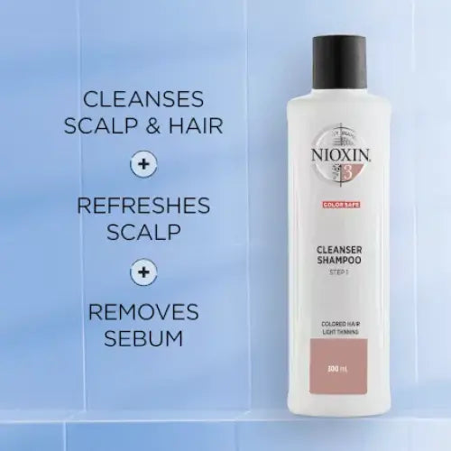 Nioxin - System 3 Shampoo For Colored Hair With Light Thinning