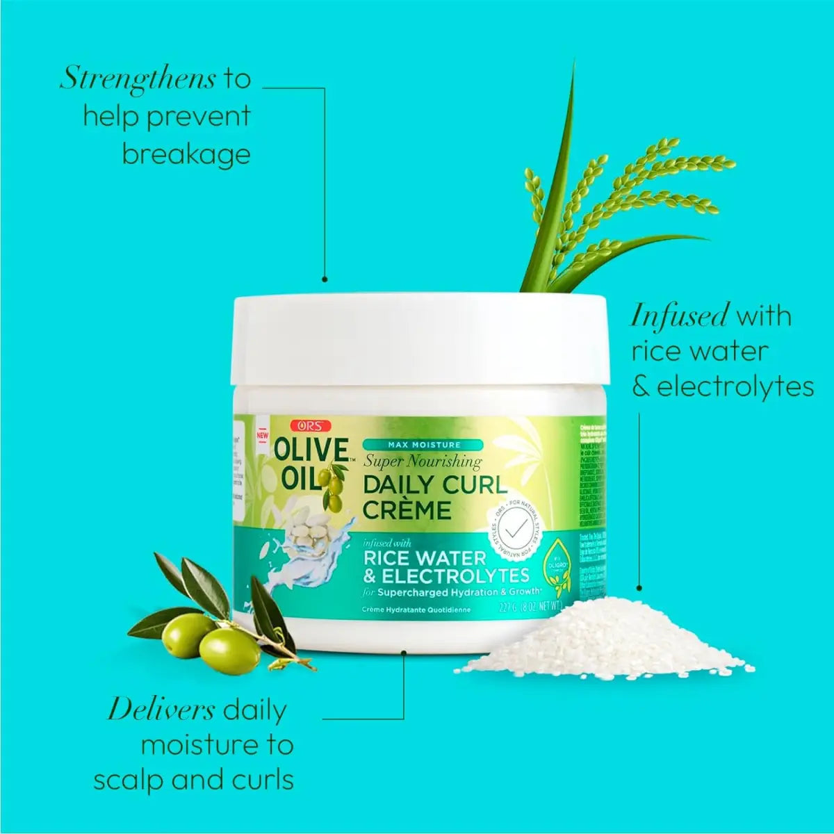 ORS - Olive Oil Max Moisture Super Nourishing Daily Curl Creme