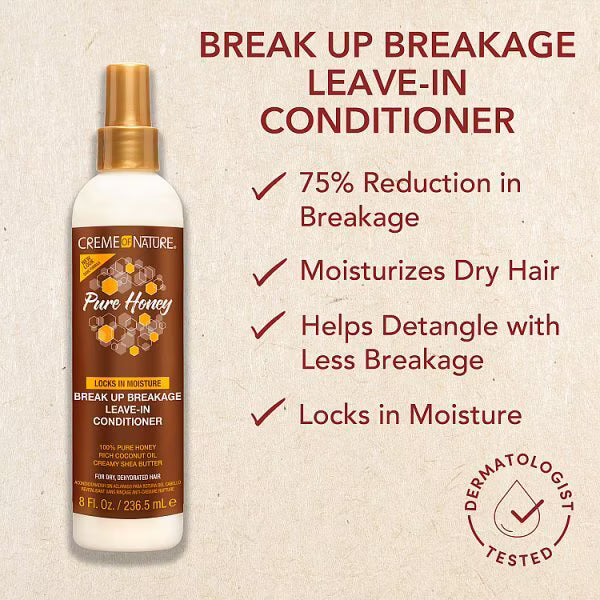 Creme of Nature - Of Pure Honey Break Up Breakage Leave-In Conditioner