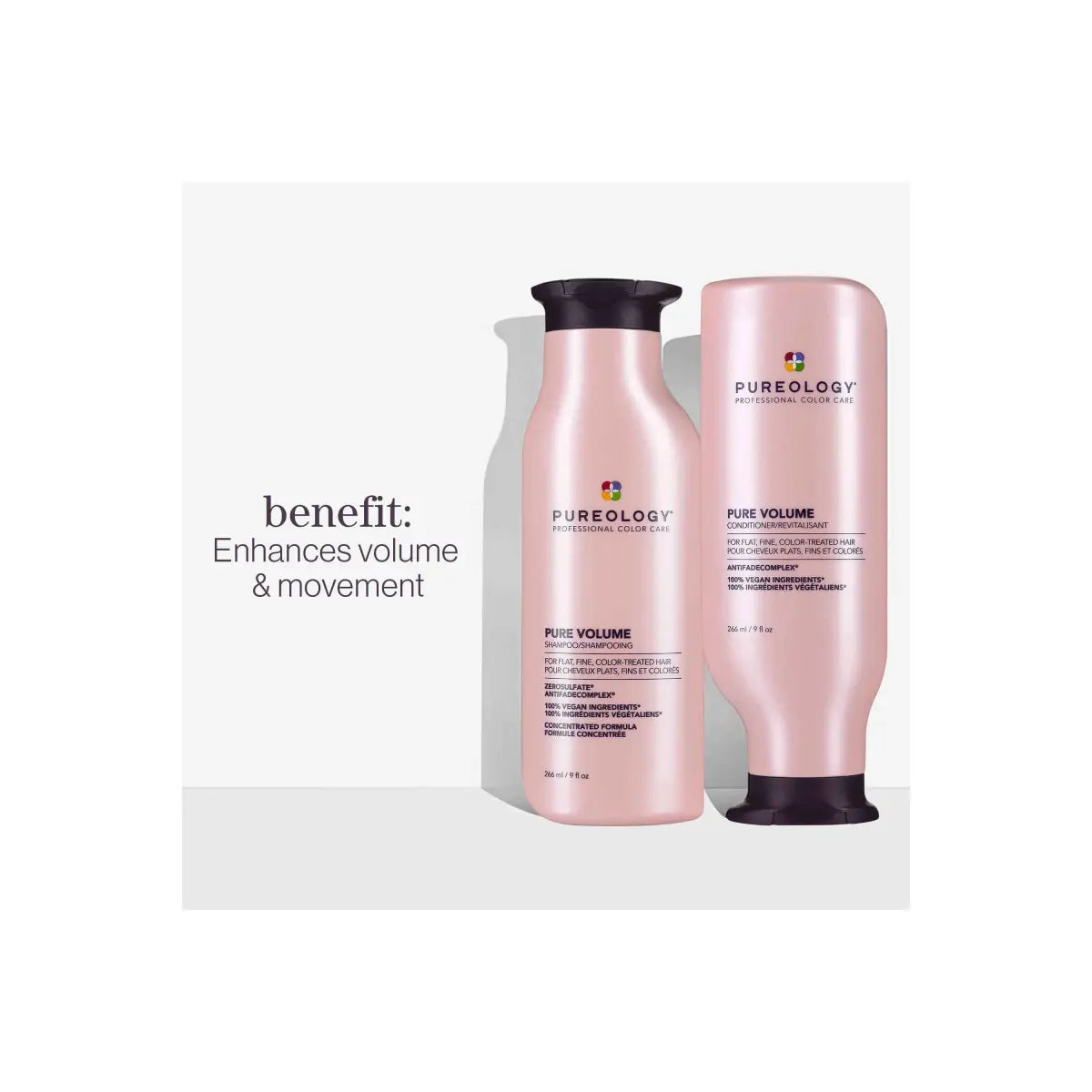 Pureology - Pure Volume Shampoo For Flat Fine Colour Treated Hair