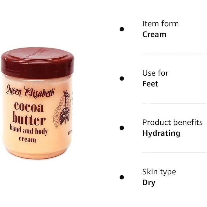 Queen Elisabeth - Cocoa Butter Hand And Body Cream