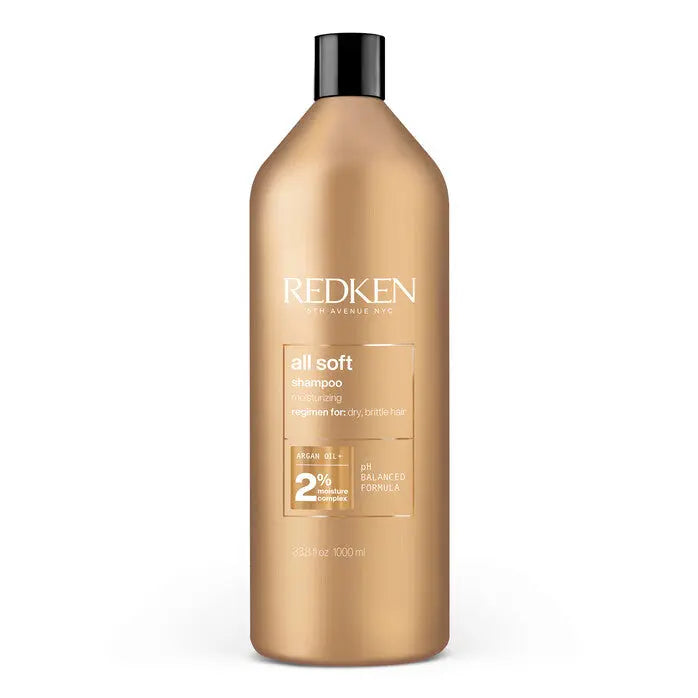 Redken - All Soft Shampoo - 1000ml