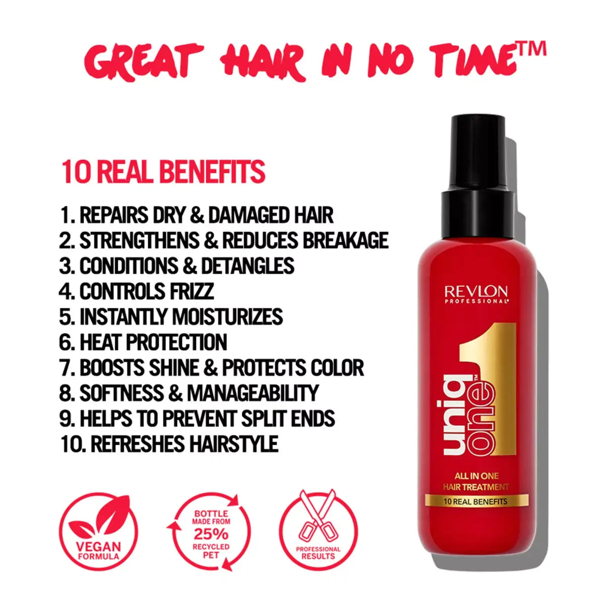 Revlon - Uniq One All In Hair Treatment Spray Original