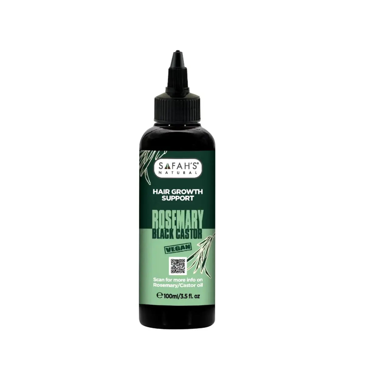 Safahs - Rosemary Black Castor Oil